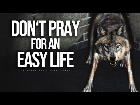 Don’t Pray For An Easy Life (Official Lyric Video) Fearless Motivation
