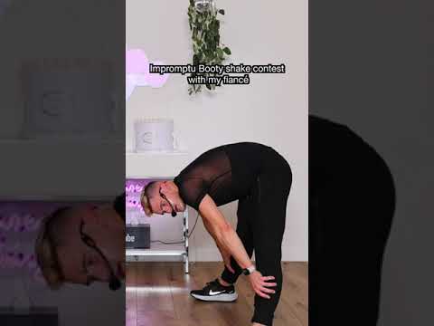Did not know my Fiancé could booty shake like that 😅