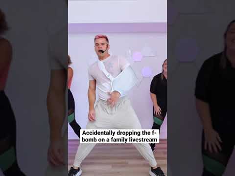 Dropping the f-bomb on a family livestream