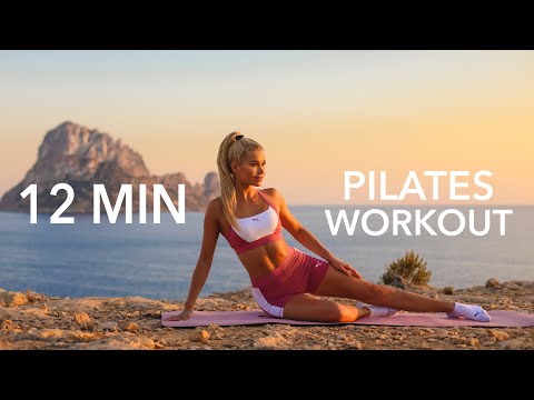 12 MIN PILATES WORKOUT – Slow Full Body Toning / Floor only, Low Impact