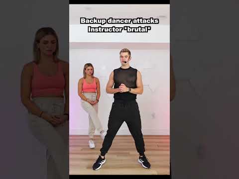 Backup Dancer ATTACKS instructor *brutal*