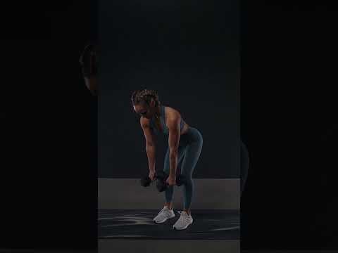How To Do Bent Over Rows (With Dumbbells) #shorts