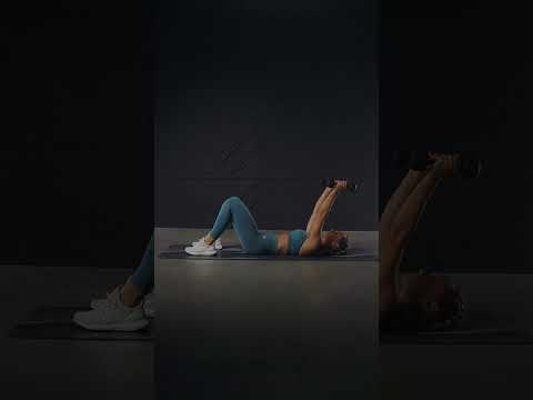How to Do Dumbbell Skull Crushers #shorts