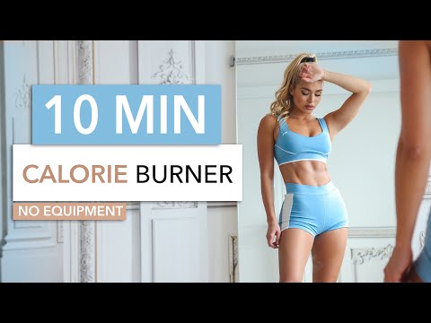 10 MIN CALORIE BURNER – Cardio Workout, not dancy, but very happy I Level: Medium Hard