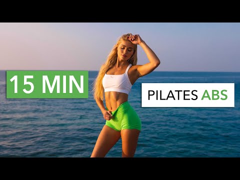 15 MIN PILATES ABS – hard, slow, elegant & not-sweaty sixpack workout