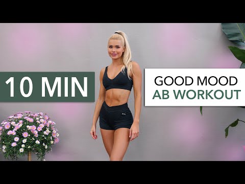 10 MIN GOOD MOOD ABS – on the beat of party music I very intense sixpack workout