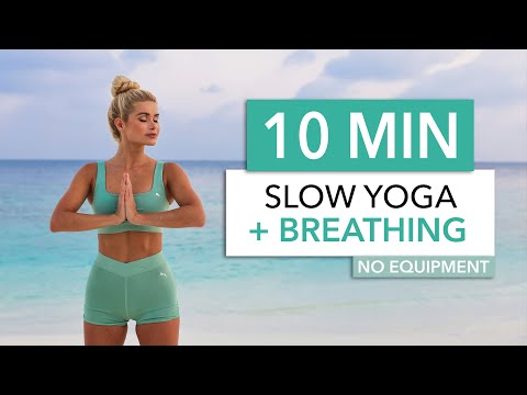 10 MIN SLOW YOGA + BREATHING – Anti Stress / for mornings, before bed or after a workout