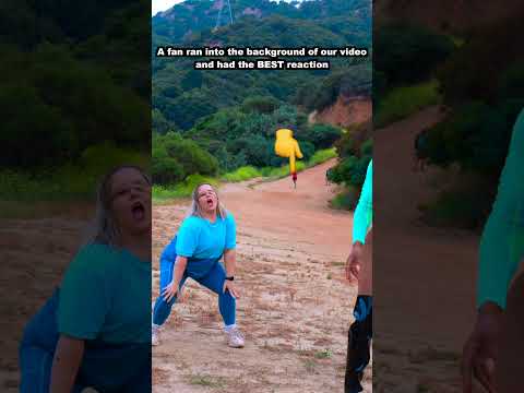 this fan crashed our shoot!