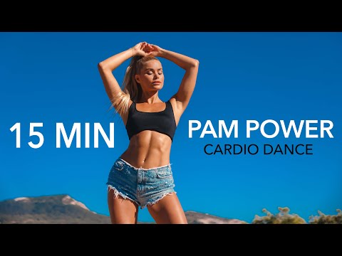 15 MIN PAM POWER Workout – Dance Style Cardio with amazing music