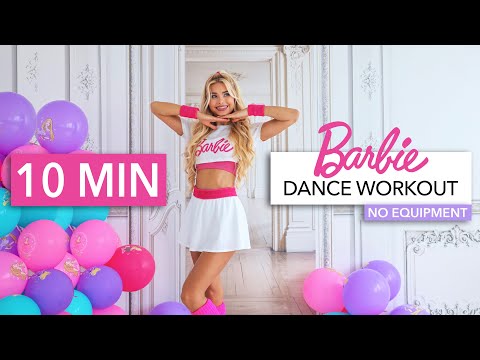 10 MIN BARBIE DANCE WORKOUT – Fun Cardio Session, Moods: cute, latin, gangster & KEN