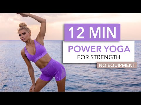 12 MIN POWER YOGA – with creative combos to challenge your strength & flexibility