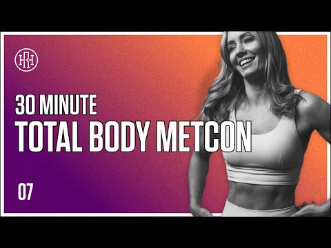 30 MIN Total Body METCON (No Equipment) // HR12WEEK EXPRESS : Day 7