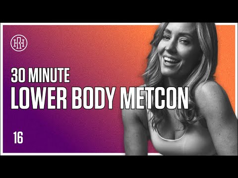 30 MIN Lower Body METCON // HR12WEEK EXPRESS : Day 16