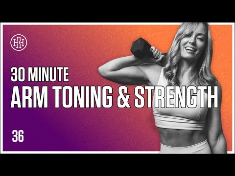 30 MIN Arm Toning & Strength / HR12WEEK EXPRESS : Day 36