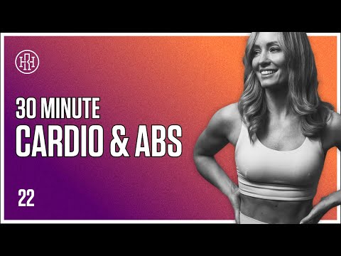 30 MIN Cardio & Abs Workout/ HR12WEEK EXPRESS : Day 22