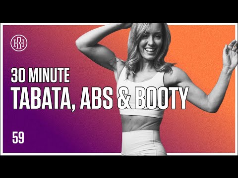30 MIN Tabata, Ab & Booty/ HR12WEEK EXPRESS : Day 59