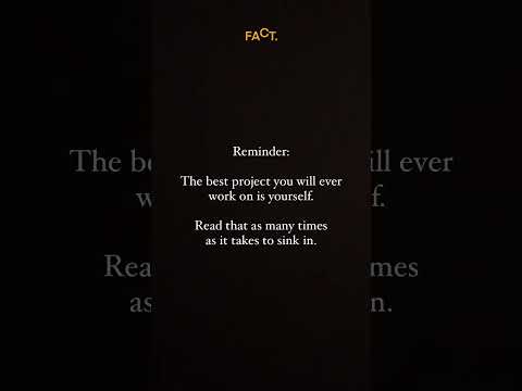 REMINDER to myself