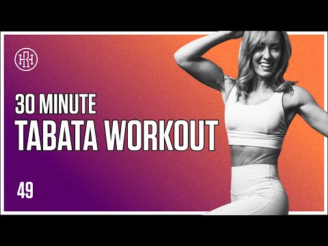 30 MIN TABATA  + Glute Finisher / HR12WEEK EXPRESS : Day 49