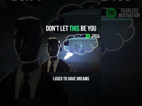 SONG LYRICS explain why MOST PEOPLE give up on their DREAMS