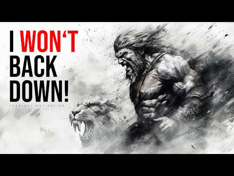 This Song is The Only PRE-WORKOUT You Need TODAY! 🔥 (Official Lyric Video – I WON’T BACK DOWN)