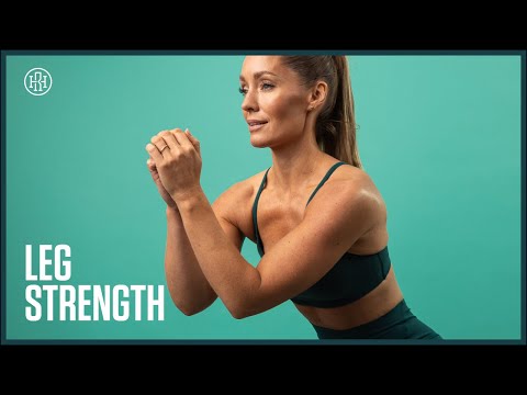 Day 43: Powerful LEG STRENGTH Workout / HR12WEEK 4.0