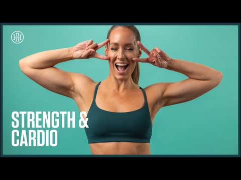 Day 60: Energetic NO REPEATS Strength & Cardio / HR12WEEK 4.0