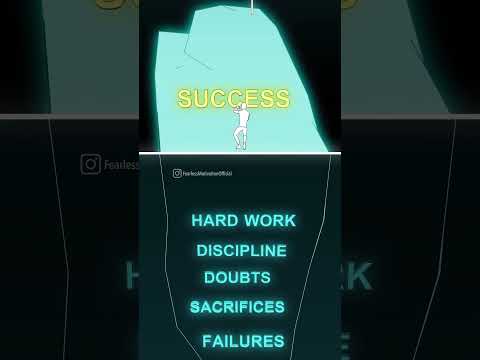 They see the SUCCESS but NOT what it took to get there!