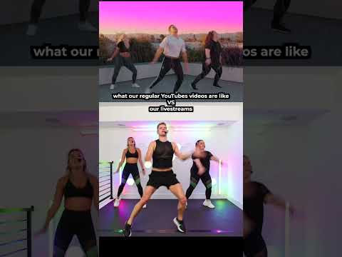 if you’re ready for a more intense workout, try our livestreams😅
