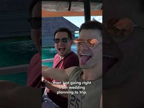 so happy we waited to honeymoon