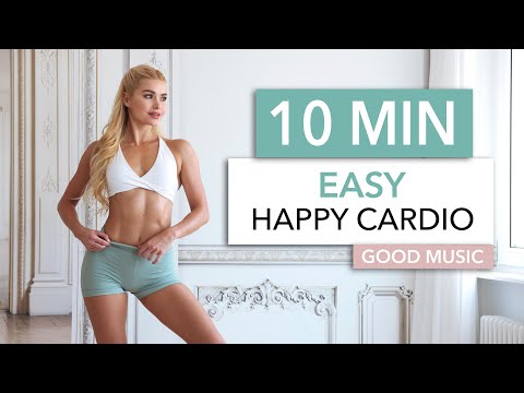 10 MIN EASY HAPPY CARDIO – Beginner Friendly, nothing complicated