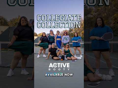 The Collegiate Collection is available now on activebooty.com