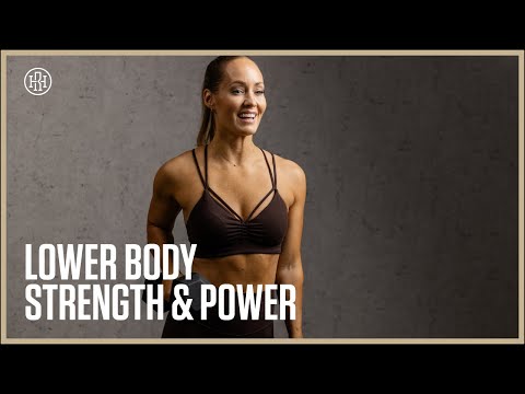 40MIN Lower Body Strength & Power // Day 56: HR12WEEK 5.0
