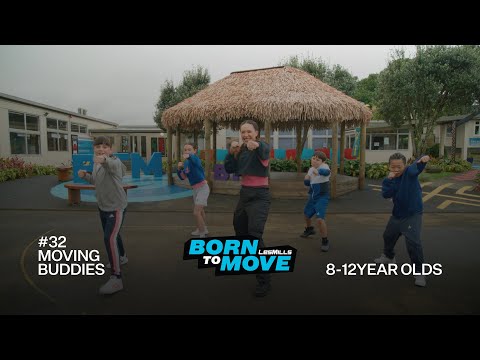 LES MILLS BORN TO MOVE 32 | School Years (8-12 year olds) | Moving Buddies