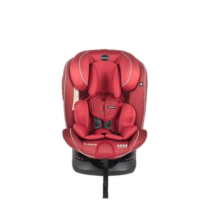 Babydoes Full Rotate 360 Isofix Carseat Red