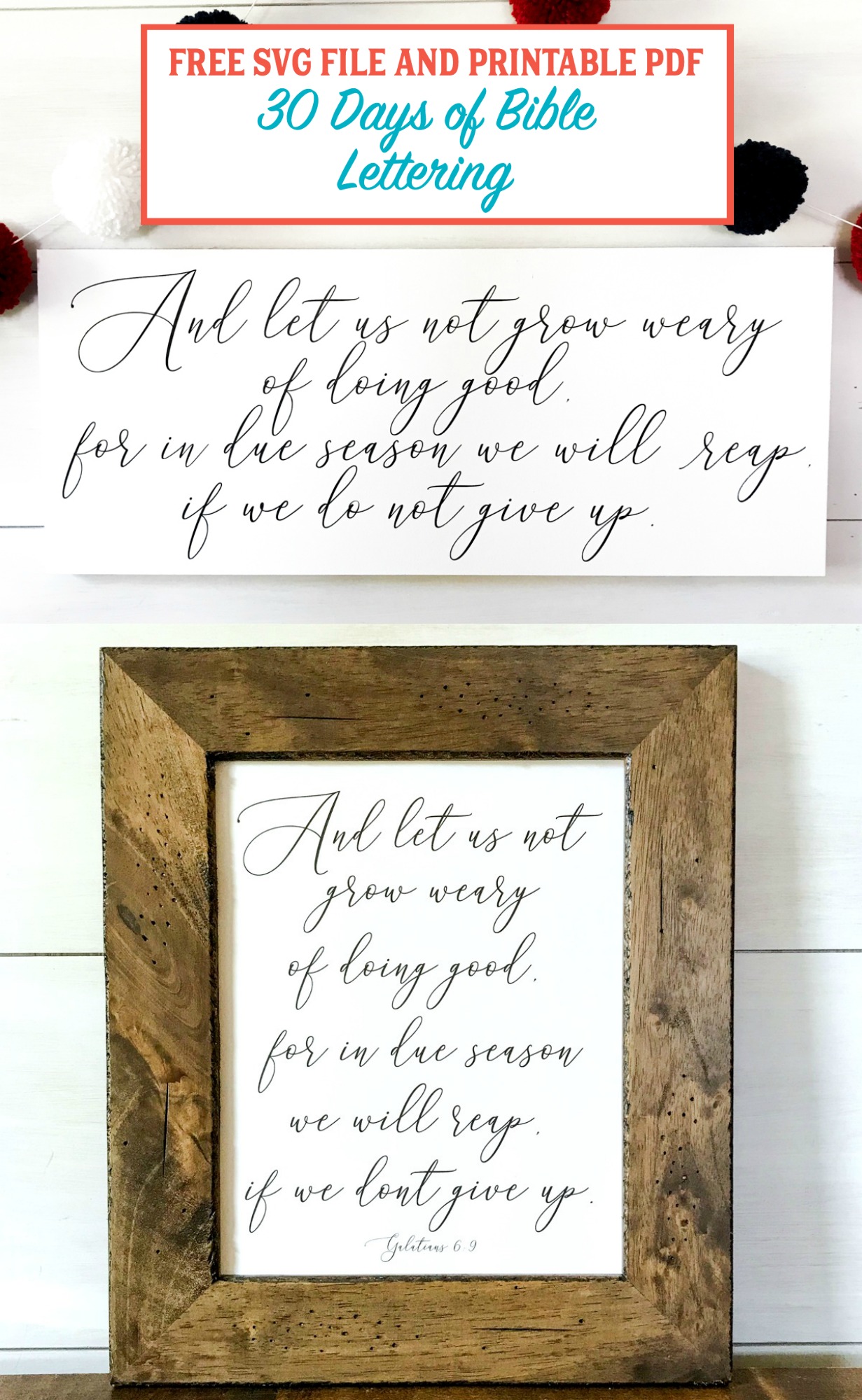 You can copy, modify, distribute and perform the work, even . Do Not Give Up Bible Verse Printables Svg Cut Files 25 Mamashire