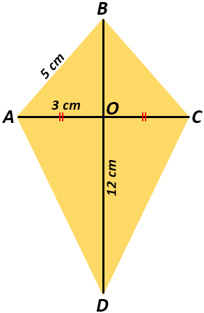 Keliling (kll), kll = a + b + c + d ; Cara Mencari Luas Layang Layang Area Of A Kite Jika Diketahui Panjang Diagonal Lain Dan Panjang Salah Satu Sisinya Mamatematika