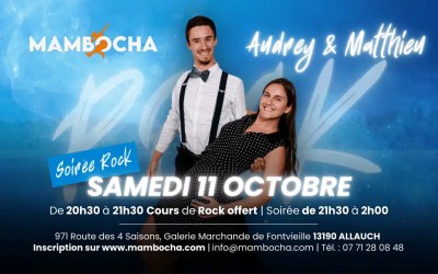 Soirée Rock – Audrey & Matthieu | le 11.10.25