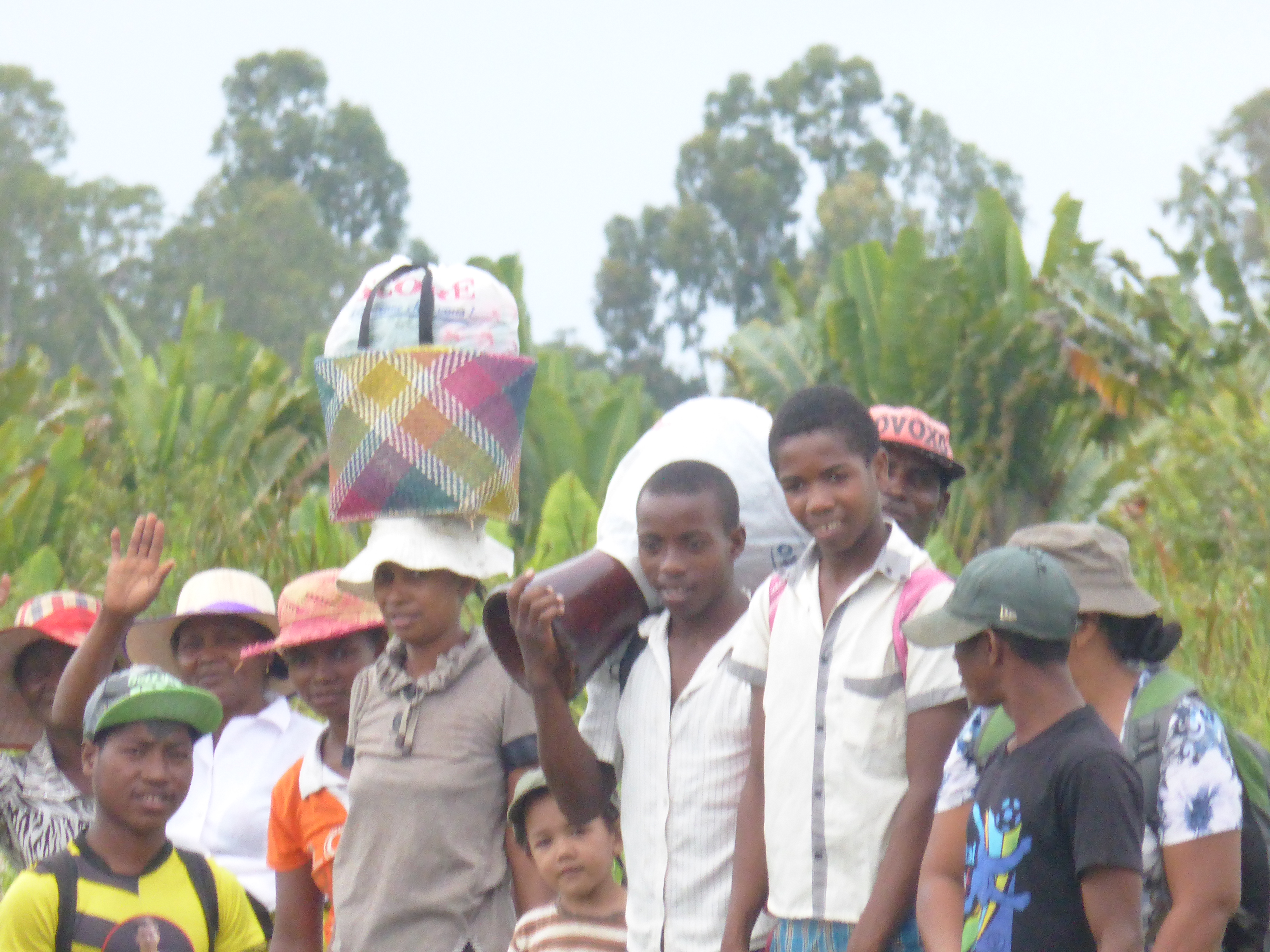 Population de la côte sud est de Madagascar