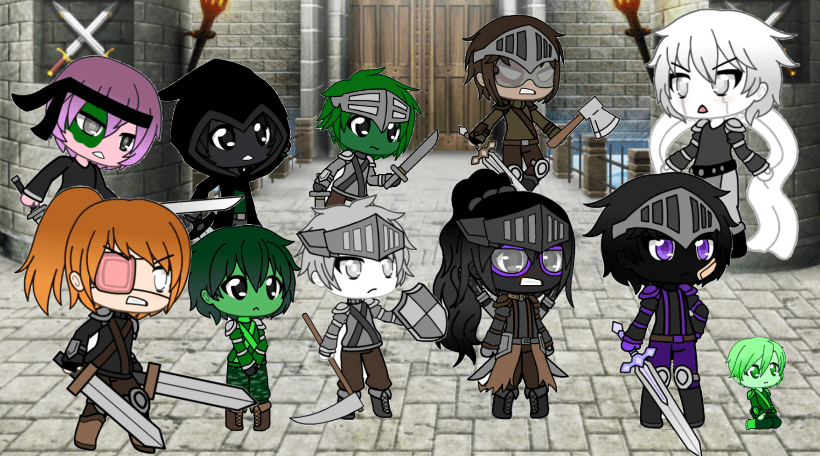 This game was the next part of popular mobile game gacha life. Gacha Life Scene I Made | ManaCube