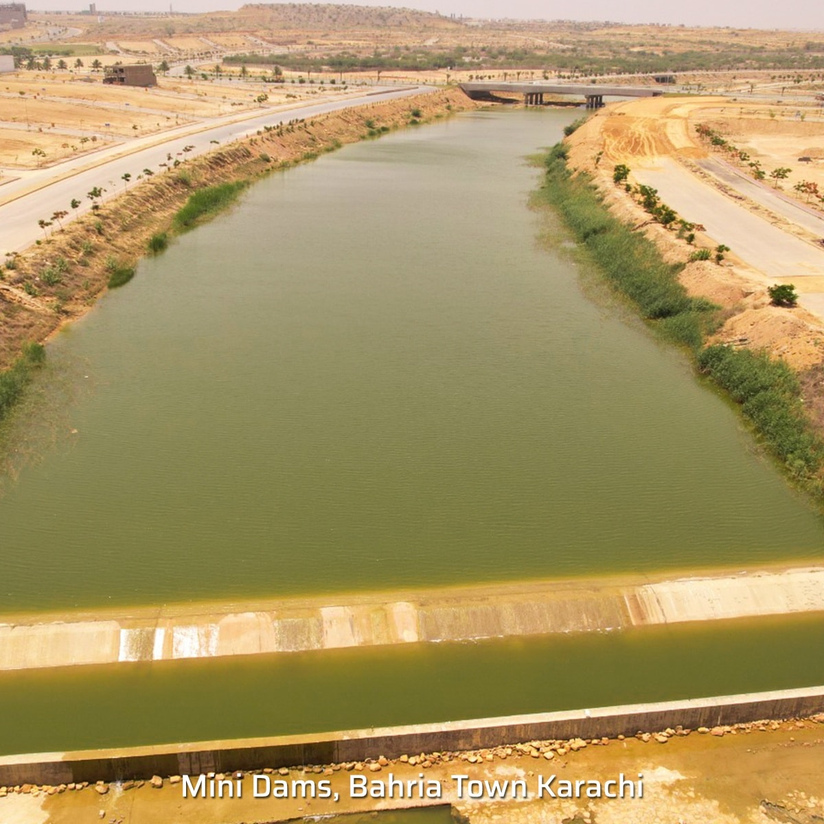 mini dams in Bahria Town Karachi