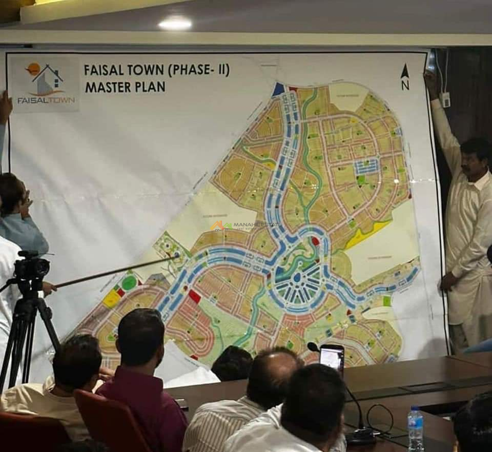 Faisal Town Phase 2 LOP Map