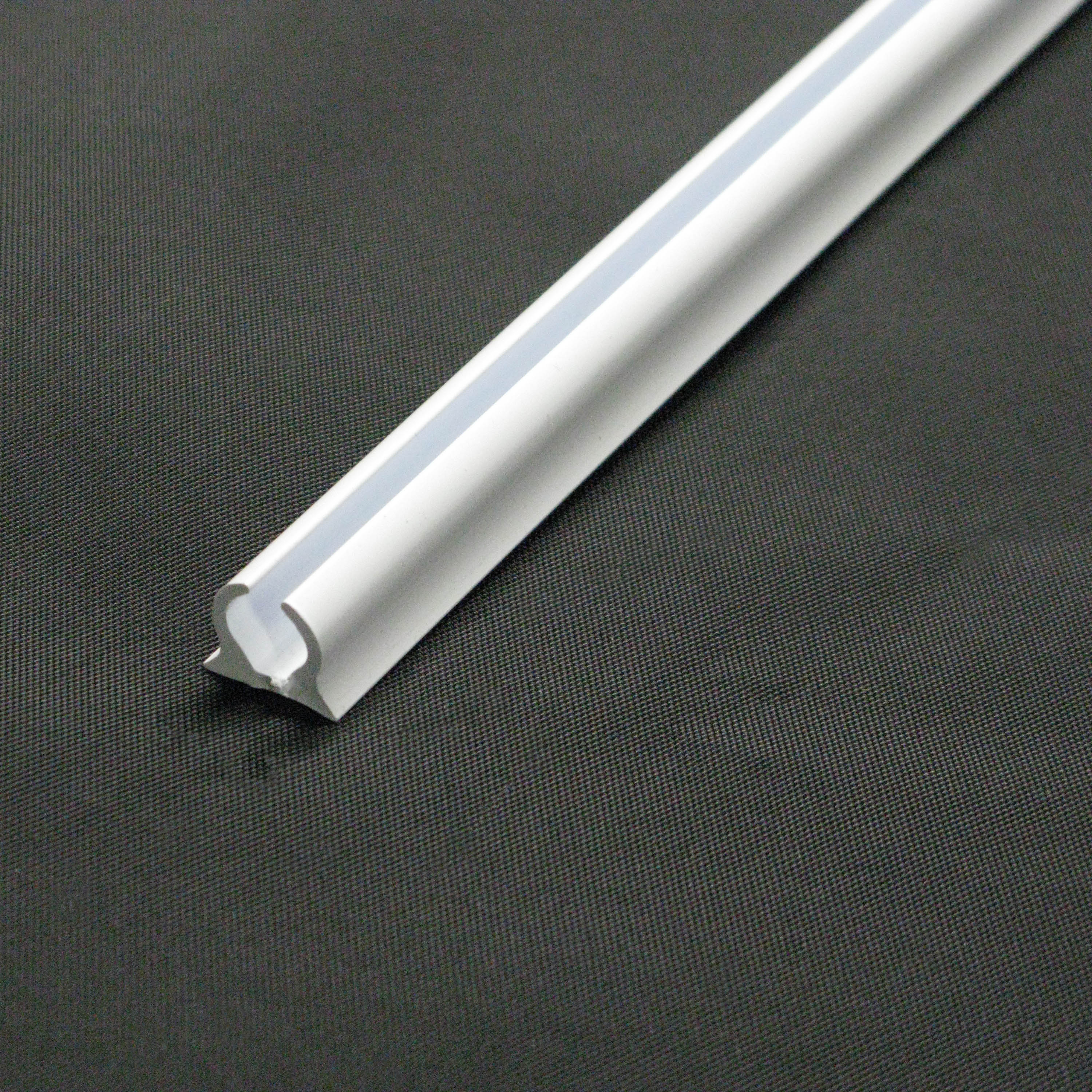Picnic and barbecue season will be here before you know it. PVC Flex-A-Railâ¢ Molding 7â6â³ Lengths White : Manart