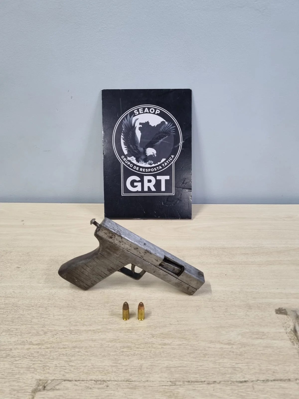 <strong>Cidade Mais Segura: SSP-AM apreende arma de fogo e munições no bairro viver melhor</strong>