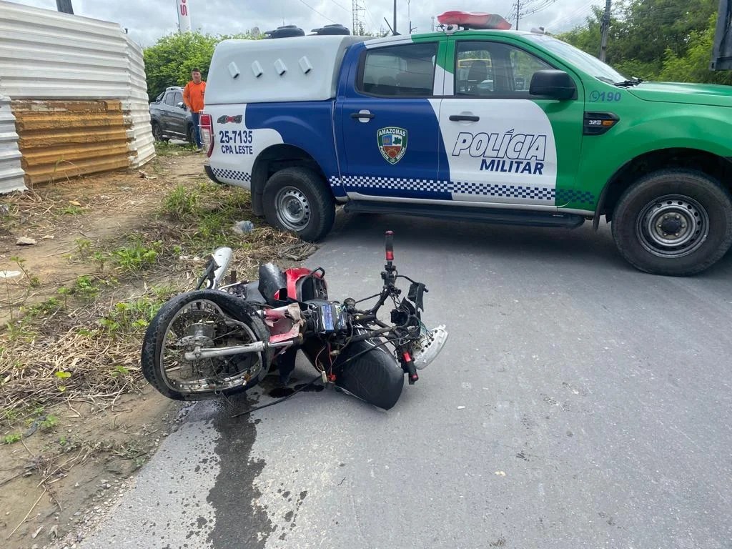 Grave acidente com vitima fatal no Distrito Industrial II em Manaus