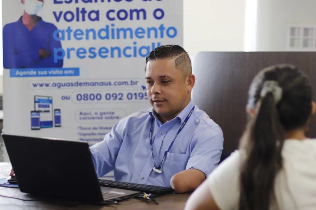 PACs: serviços da Águas de Manaus estão disponíveis em cinco unidades