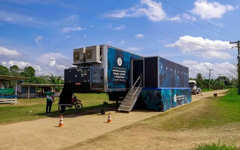 Carreta da Defensoria chega a Manacapuru e leva assistência jurídica