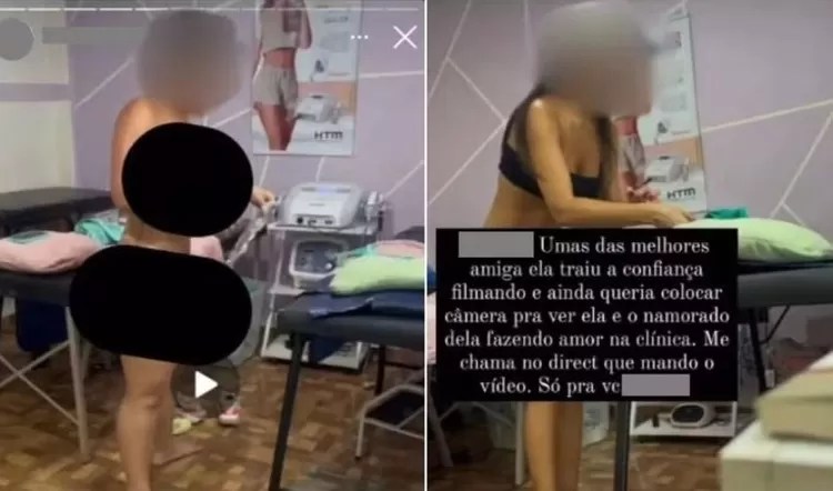 Dona de clínica de estética é suspeita de filmar clientes nuas e vender imagens na internet