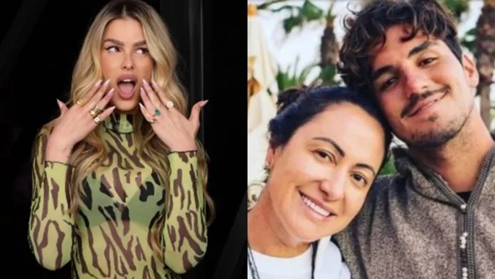 Mãe de Gabriel Medina revelou possuir vídeos íntimos de Yasmin Brunet