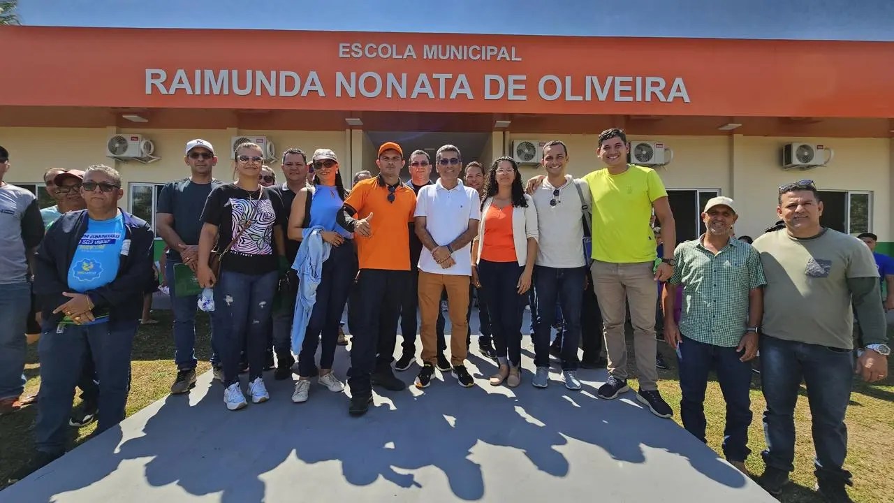 Escola Raimunda Nonata na Comunidade de Cachoeirinha