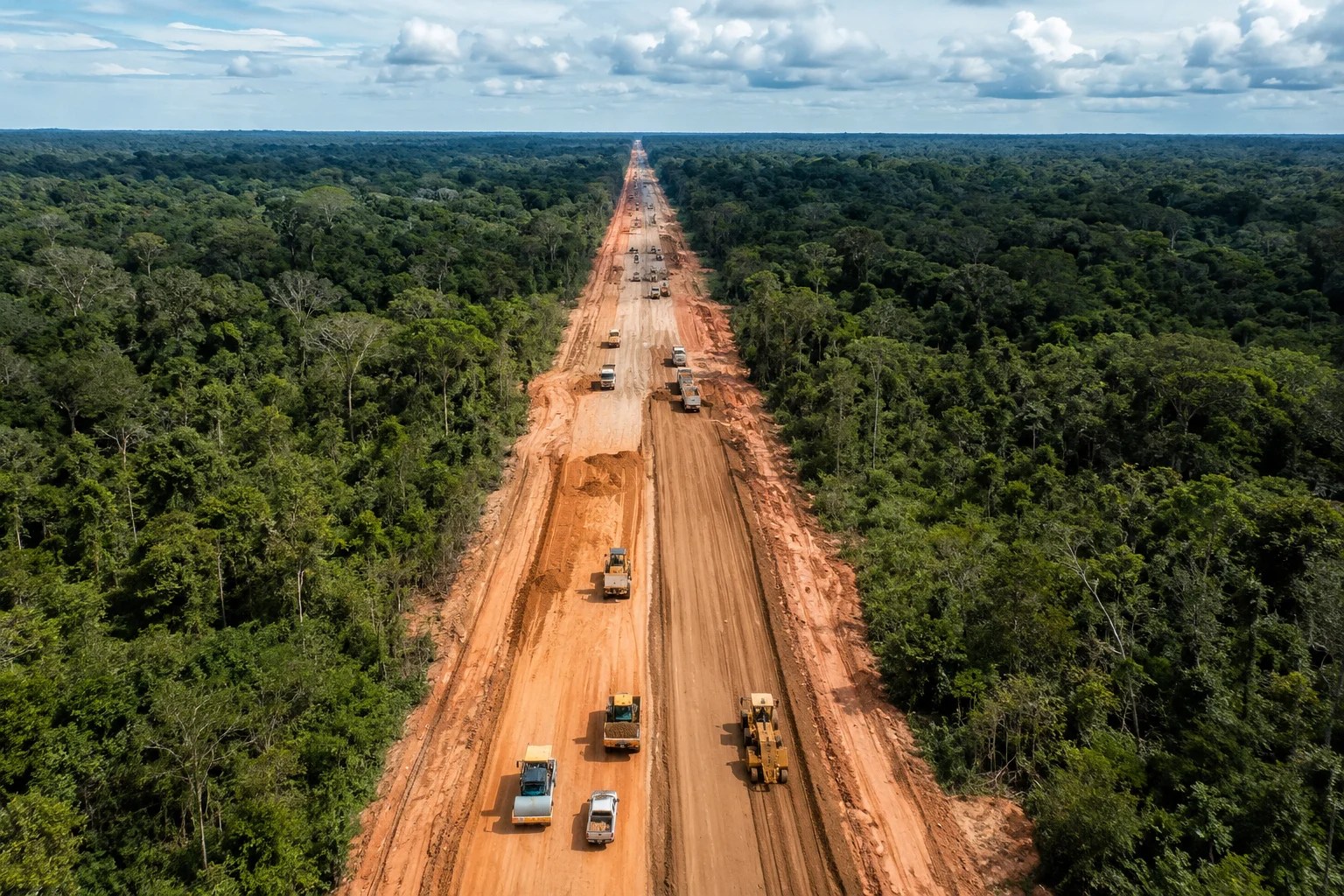 ETAM vence segundo lote de R$ 362 milhões na BR-319 e governo destaca avanço em obras de infraestrutura no Amazonas